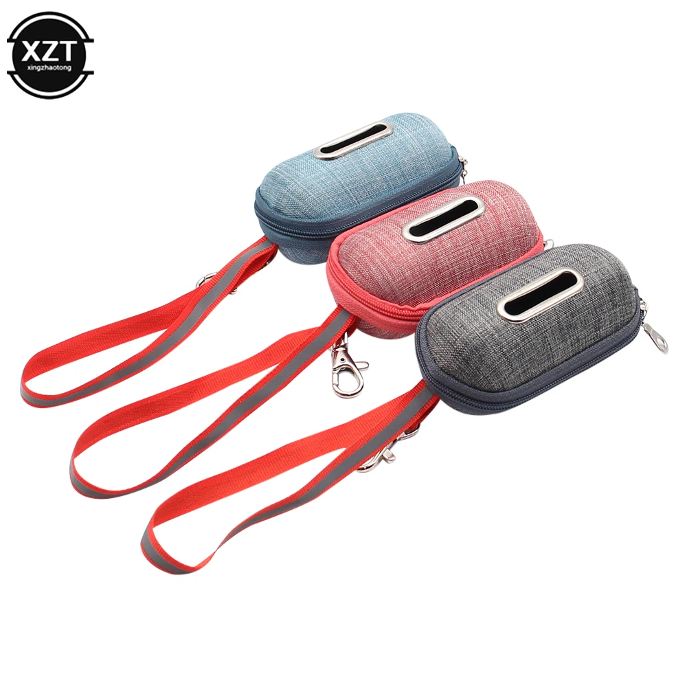 Портативная Льняная сумка-дозатор держатель для пикапа и мусора с веревкой