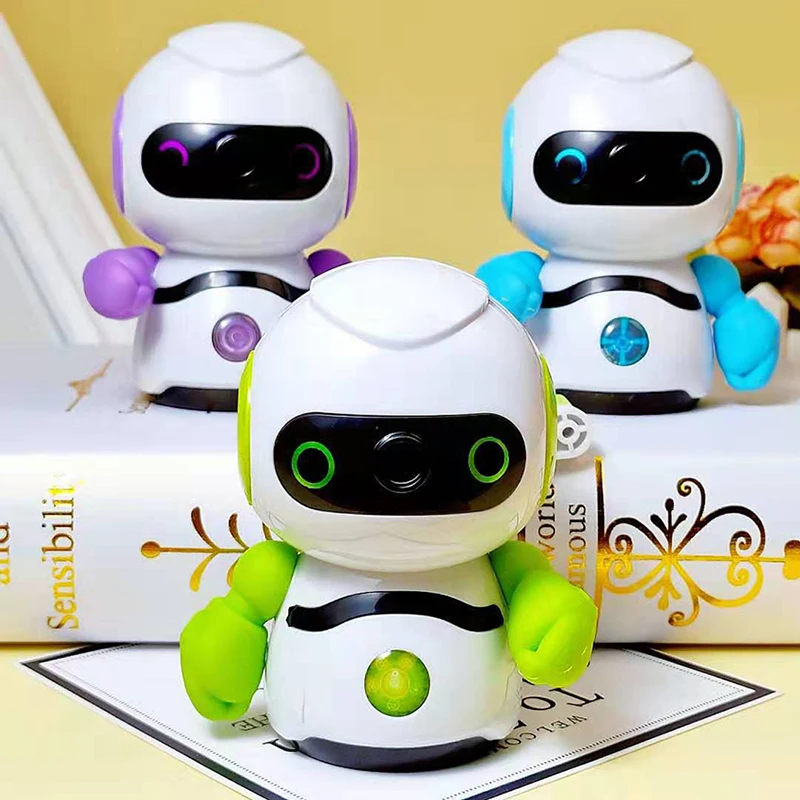 Sharpener Portable Pencil Sharpener Robot Style Hand-cranked Pencil Sharpener School Stationary