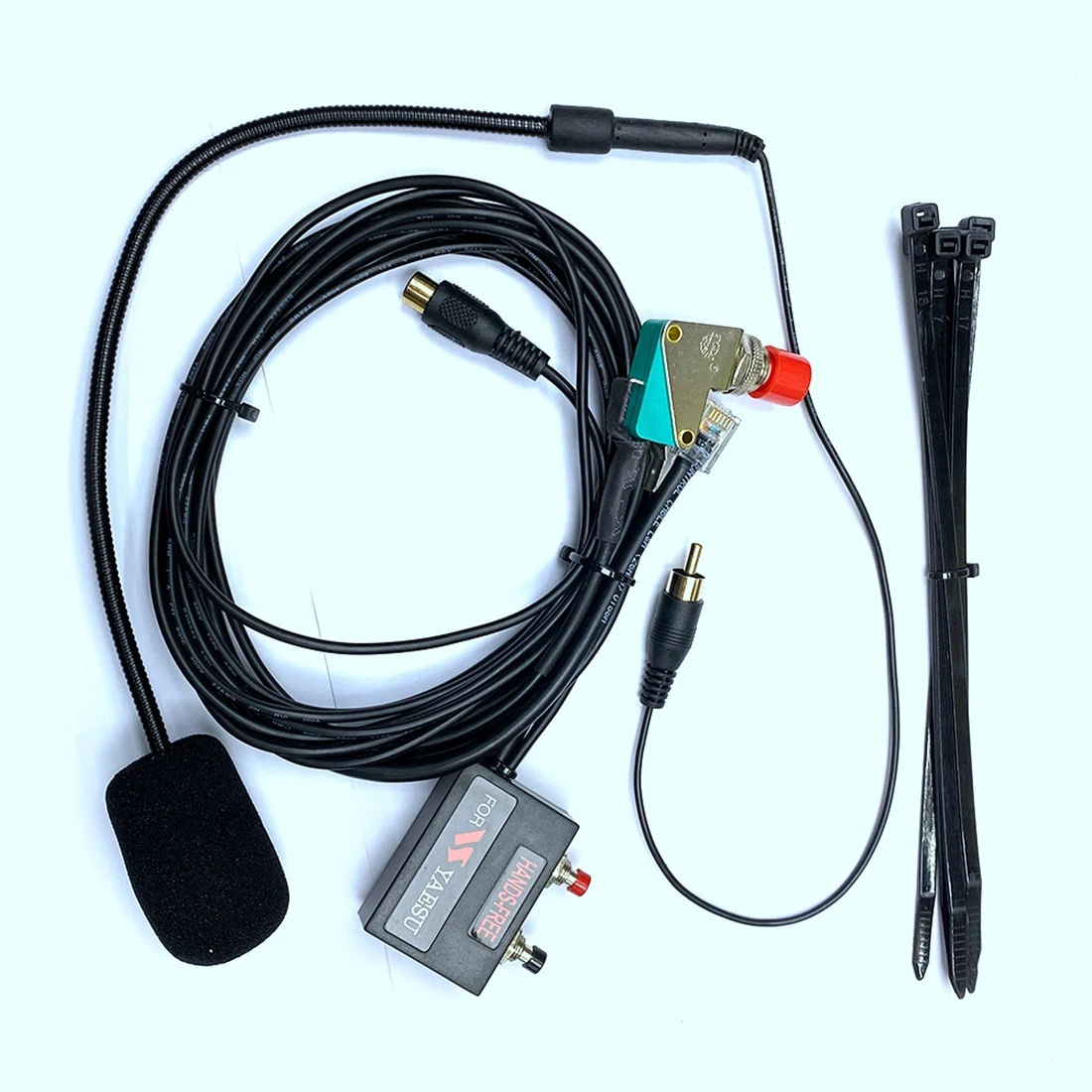 

Set Finger PTT 6 Pin Hands-Free Microphone for Yaesu FT-7800 FT-8800 FT-8900 FT-1802 FT-1807 FTM-350 FT7800 FT8900 Radio