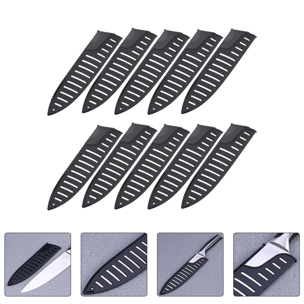 

Sheath Cover Cutter Guards Protector Plastic Sleeve Kitchen Restaurant Storage