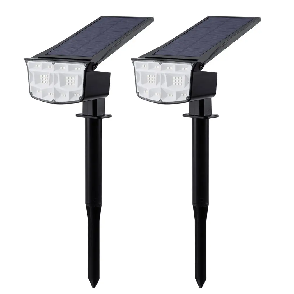 

2 Pcs Solar Lawn Lights 48 LED Automatic Sensor Solar Lawn Lamp BSV-SL338L Decorative Light Garden Lighting