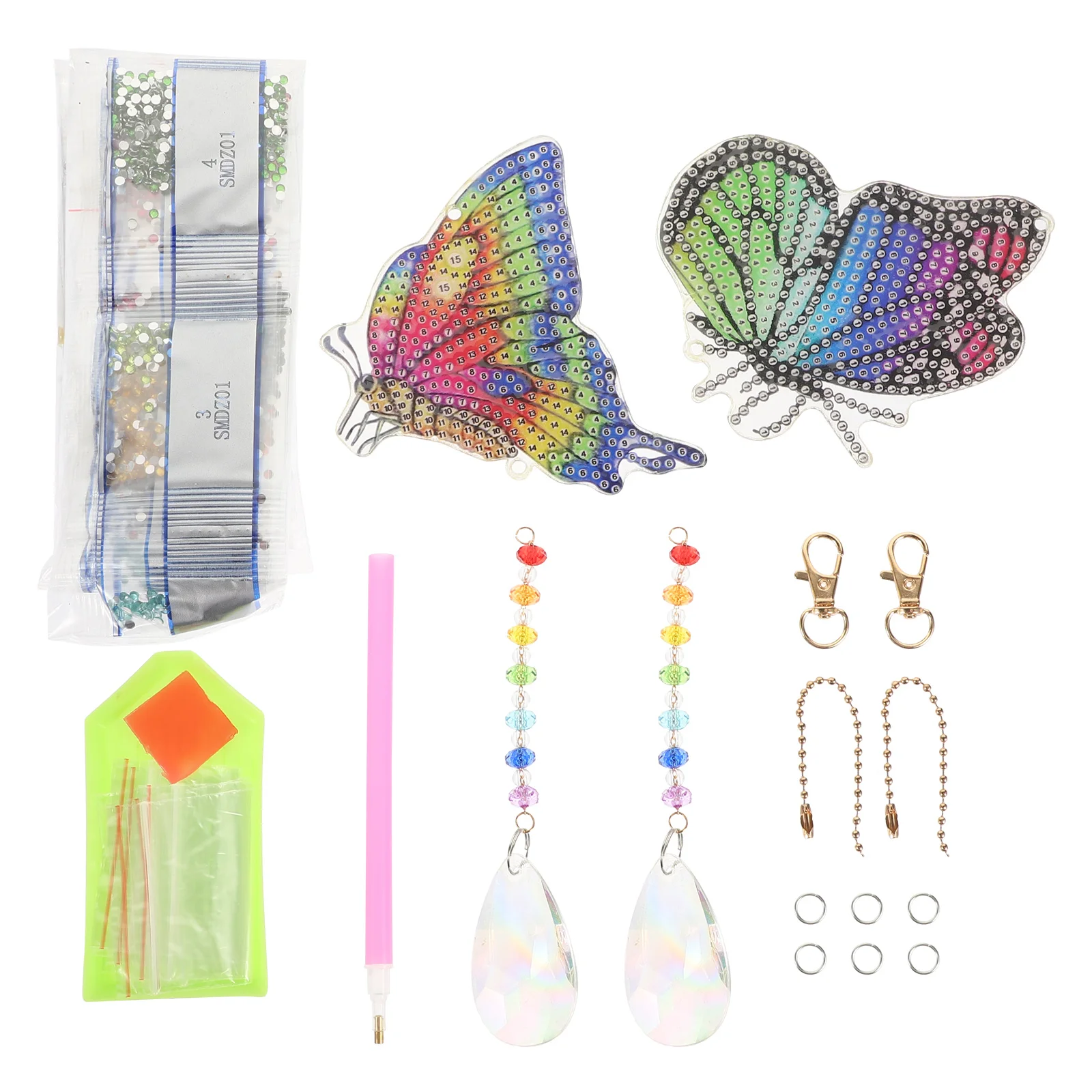 

Diamond Suncatcher Paintingcrystalkit 5D Wind Rhinestone Window Chime Diy Hanging Drawing Wall Windbellfull Drill Decoration