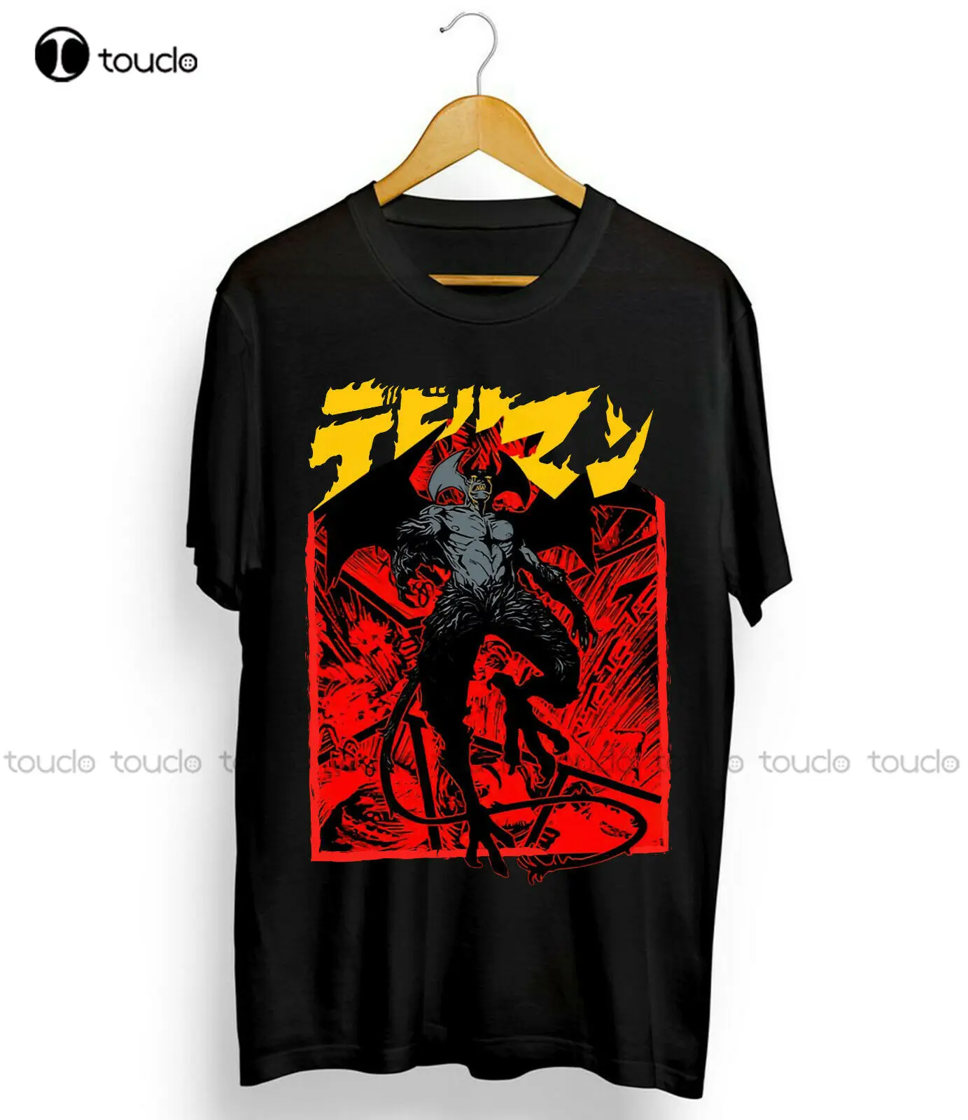 Unisex T-Shirt Devilman Crybaby Akira Fudo Ryo Asuka Manga Japanese New 2022 Shirts For Men Short Sleeve Xs-5Xl Custom Gift New