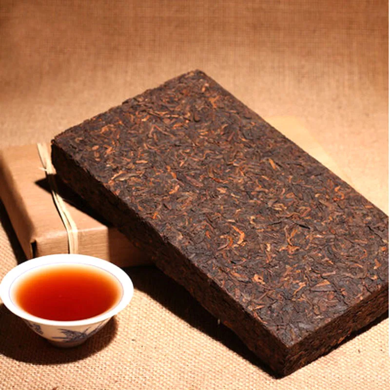 

The Oldest Chinese Yunnan Old Ripe tea 250g China Cha Health Care green food Brick