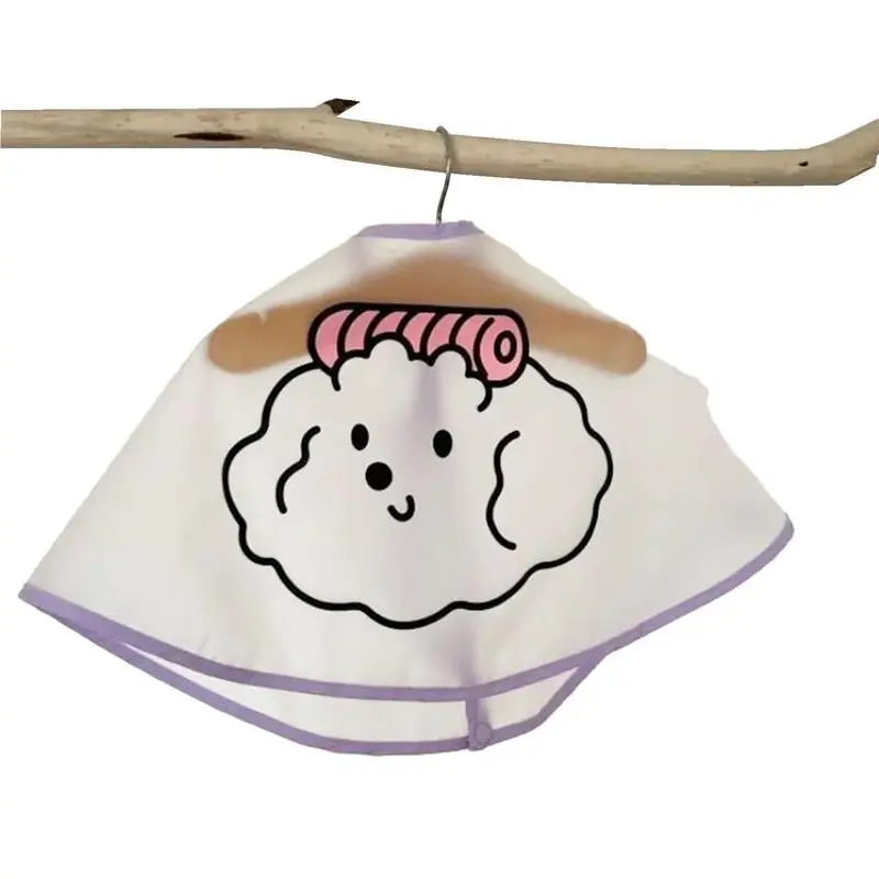

2023 INS Pet Clothes Cloak Dog Haircut Cloak Jacket for Dog Tears Facial Care Waterproof Cloak Cloth Pet Toy Cat Pet Accessories
