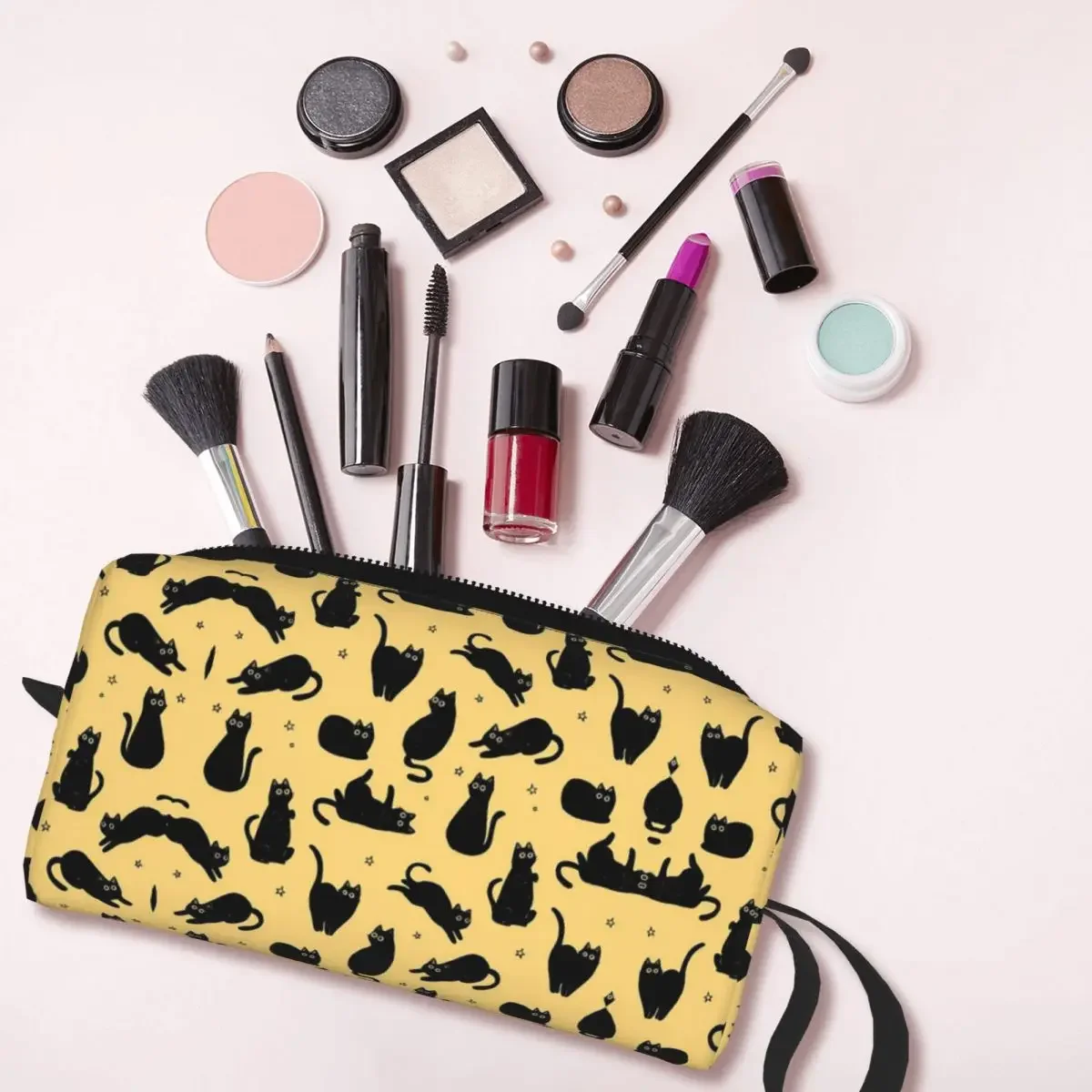 Косметичка с рисунком косметичка органайзер для хранения туалетных