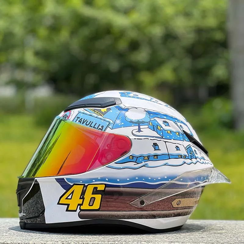 

Классический Полнолицевой шлем из АБС-пластика высокого качества NITRINOS FF320 с большим хвостом, для отдыха и путешествий круиз защита мотоцикл...