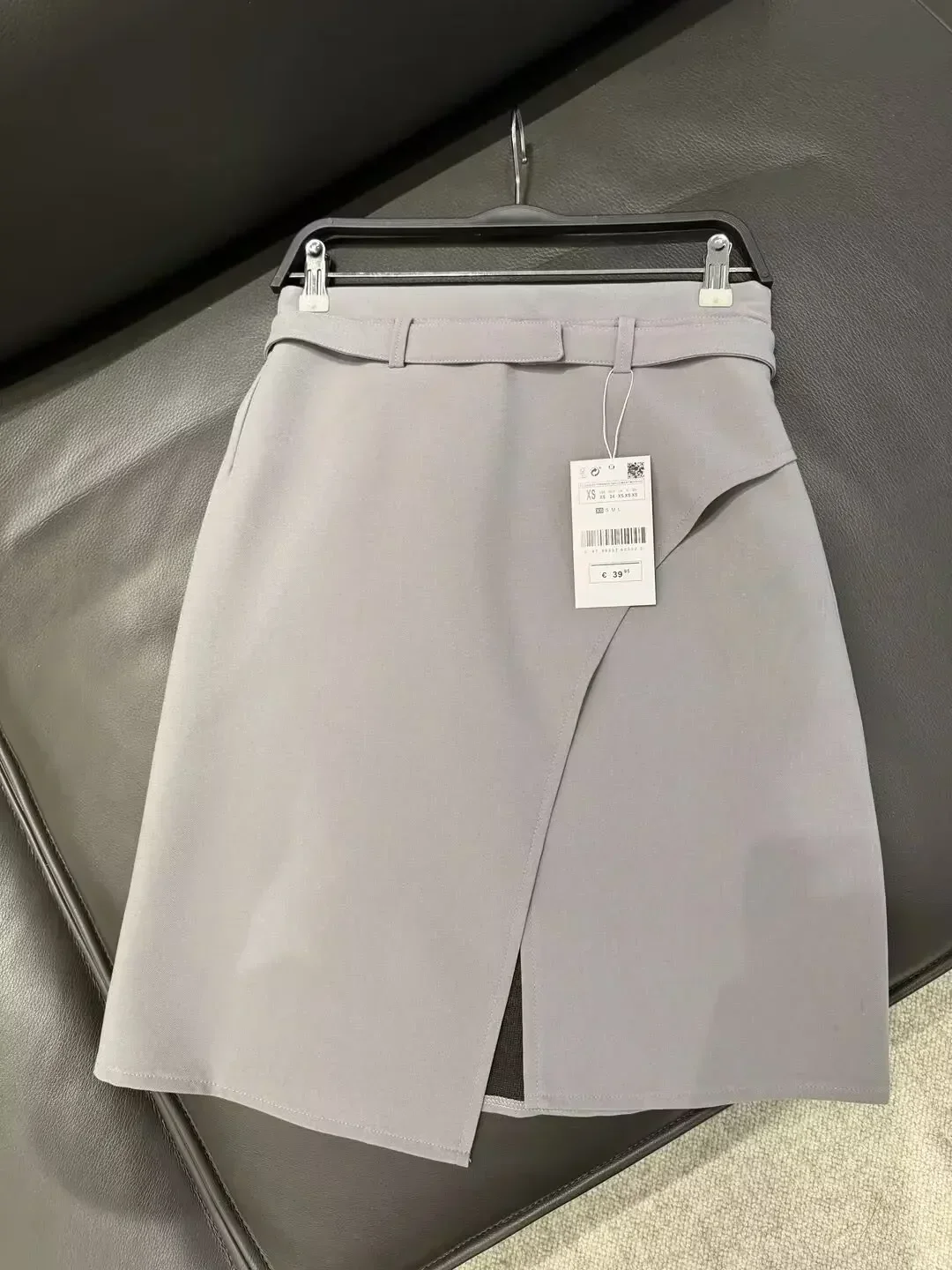 Юбка Женская Асимметричная средней длины модная шикарная облегающая юбка с