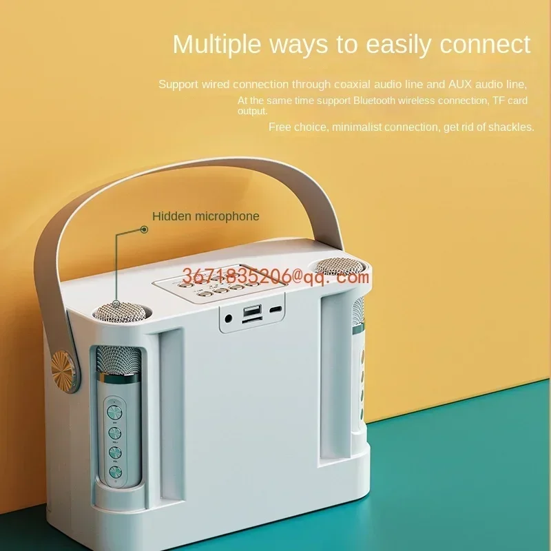 YS-219 Домашний телевизор KTV Беспроводной Bluetooth-динамик Микрофон Аудио Встроенный