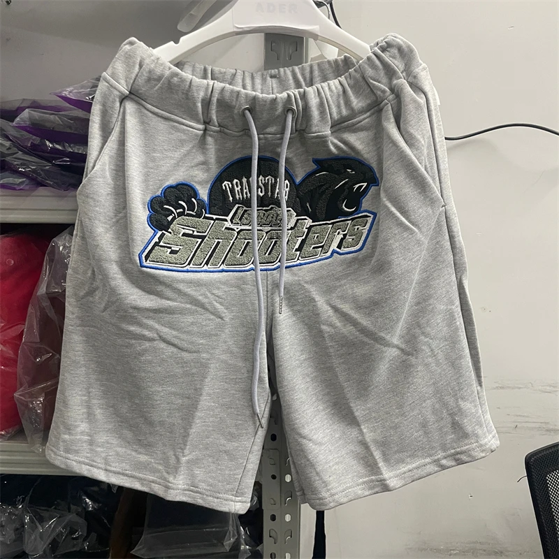 

Шорты с вышивкой и леопардовым принтом для мужчин и женщин