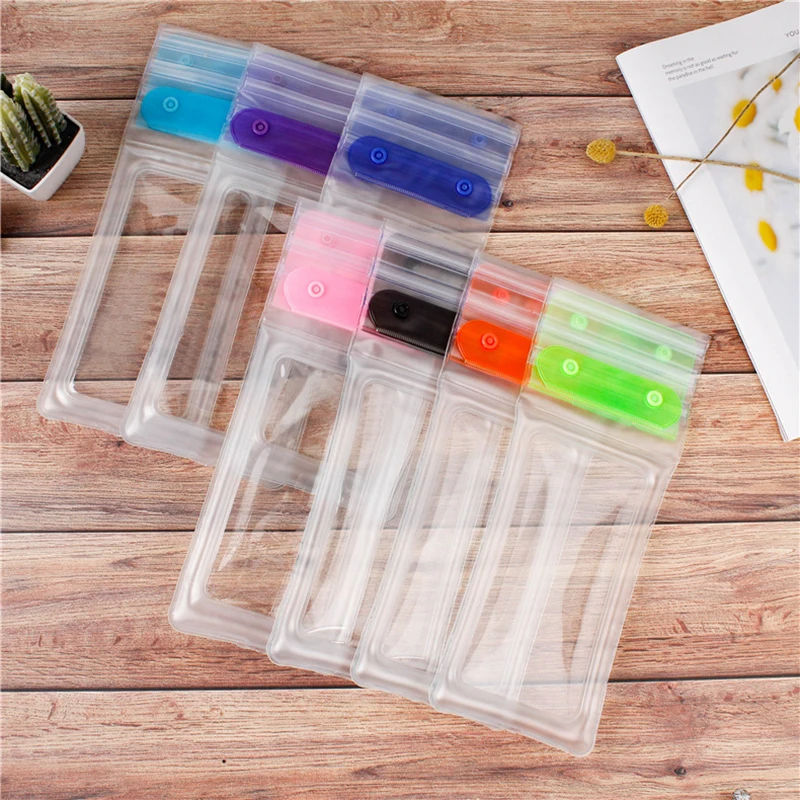 Najtaniej Hurtownie Przezroczyste Uszczelnienie M3u Telefon Komórkowy Wodoodporna Torba Z Ekranem Dotykowym Rafting Hot Spring Water Park Uniwersalny Nurkowanie Cov