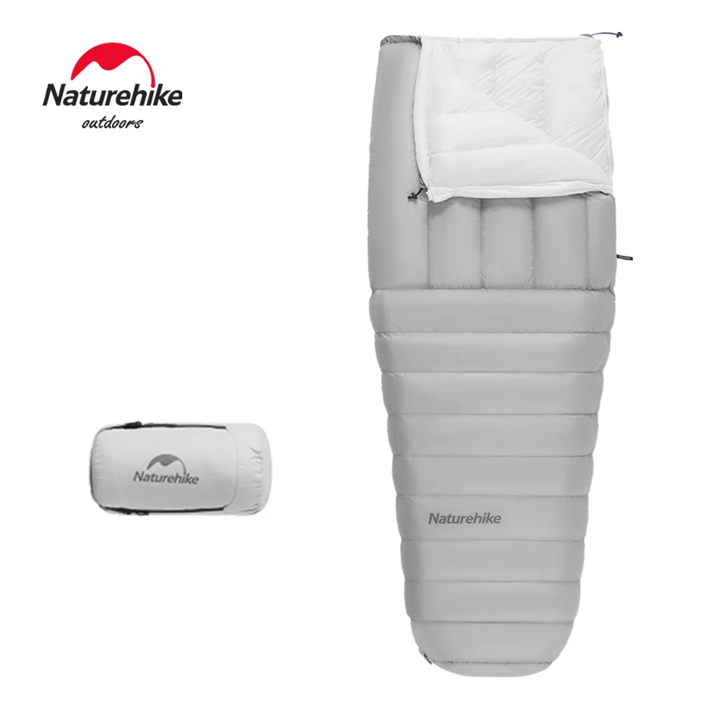 Naturehike одеяло для фейерверков спальный мешок Сверхлегкий 750FP белый гусиный пух Открытый Отдых Туризм Путешествия утолщенные спальные мешки
