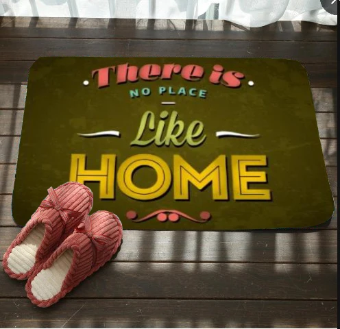 

Welcom коврик нет места, как дома, ВИНТАЖНЫЙ ПЛАКАТ, дверной коврик, домашний декор, коврики и ковры для дома, гостиной