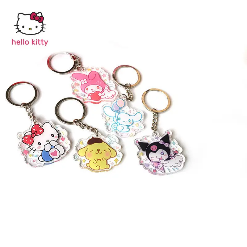 

Мультяшная анимационная подвеска Hello Kitty Melody Clow M Cinnamoroll Babycinnamoroll Брелок Сумочка Аксессуары