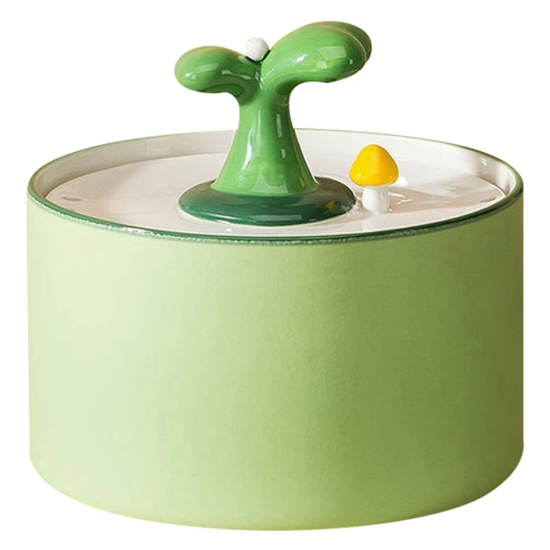 

1.5L Cat Water Fountain Pet Water Dispenser Quiet Automatic Electric USB Feeder Drinking Bowl