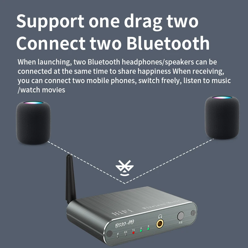 VAORLO QCC3040 Aptx-LL передача беспроводной адаптер 2 в 1 приемник передатчик Aptx-HD с 3 5 мм