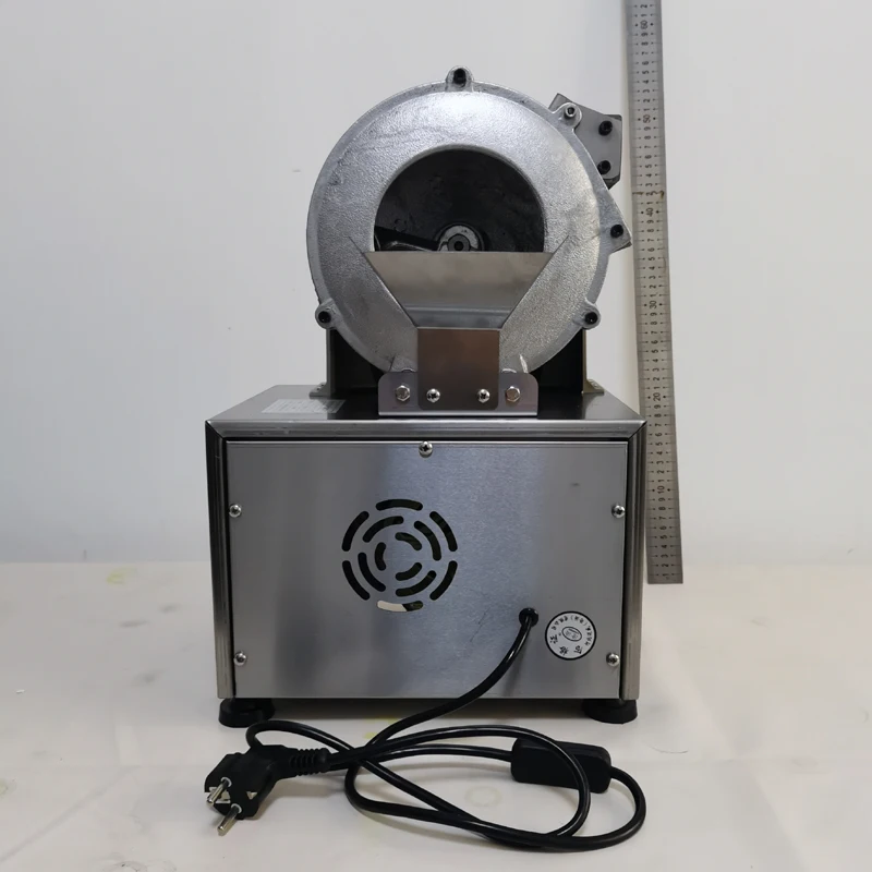 

Commercial Electric Vegetable Cutting Machine Onion Slicer Machine Stainless Steel Multifunction Vegetable Cutter 240W