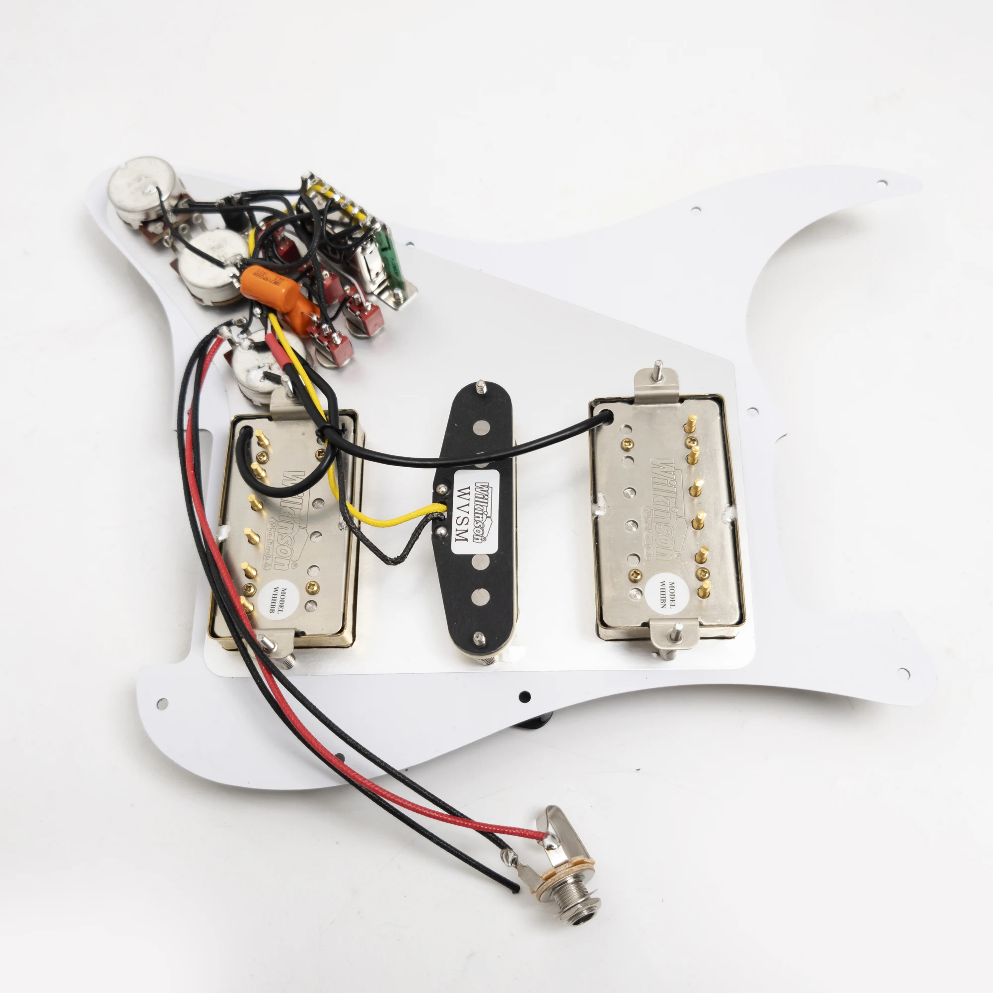 Предварительно смонтированная накладка для гитары с катушкой набор