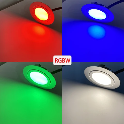 Ohlite RGBW LED светильник 12В из нержавеющей стали 3Вт