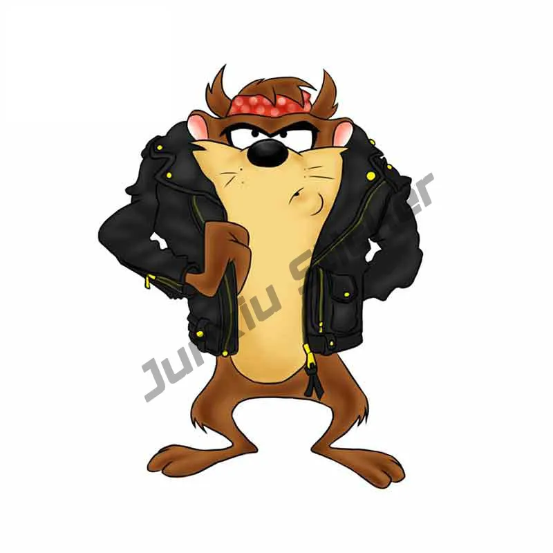 

Serious Taz Windshield Decal Cartoon Car Stickers Suitable for Any Flat and Smooth Clean Surface Window Laptop Decals KK13*10cm