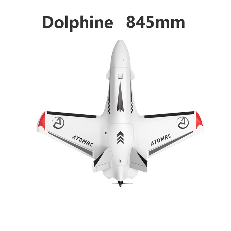 ATOMRC Dolphin 845mm Wingspan Fixed Wing FPV Aircraft RC Flying Airplane KIT/PNP/FPV Outdoor Toys for Adults enlarge