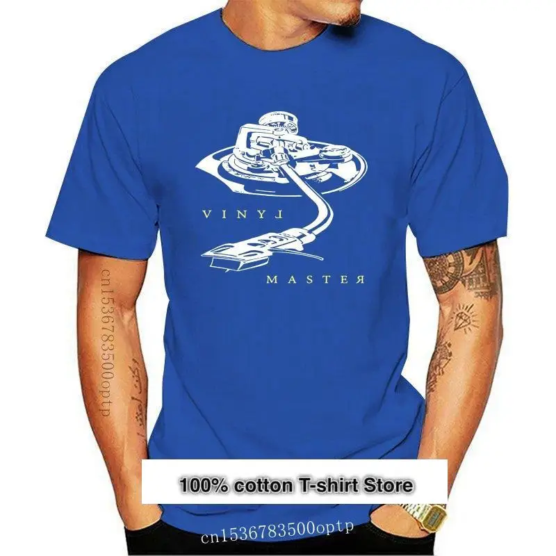 

Camiseta de vinilo de maestro DJ, tocadiscos, Sudadera с капучинатором, nueva