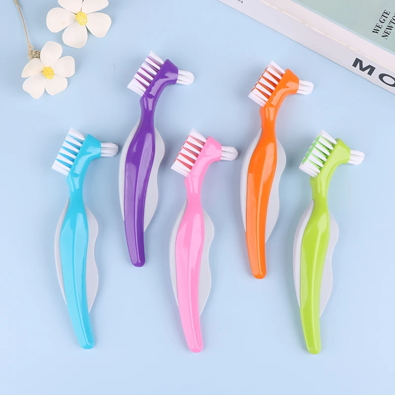 Многослойная щетина для чистки зубных протезов искусственная зубная щетка уход