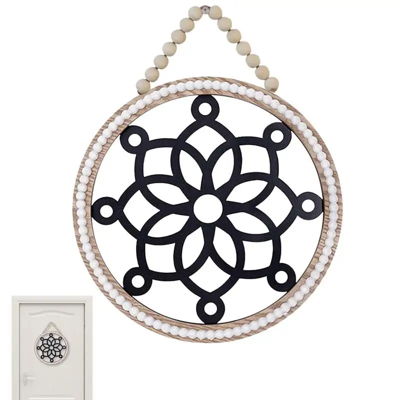 

Настенный декор для фермерского дома, 12-дюймовое деревенское металлическое круглое настенное искусство, подвесное украшение для уличной с...