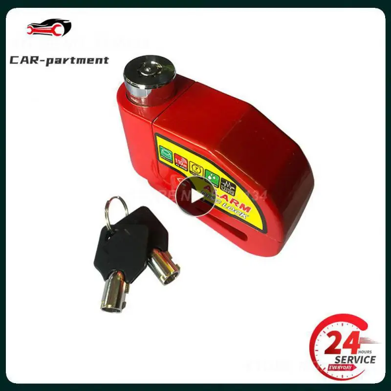 

1~5PCS Anti-theft Motorcycle Alarm For Moto Bike Bicycle Lock Aluminum Alloy Padlock For Motorcycle Padlock Supplies WaterProof