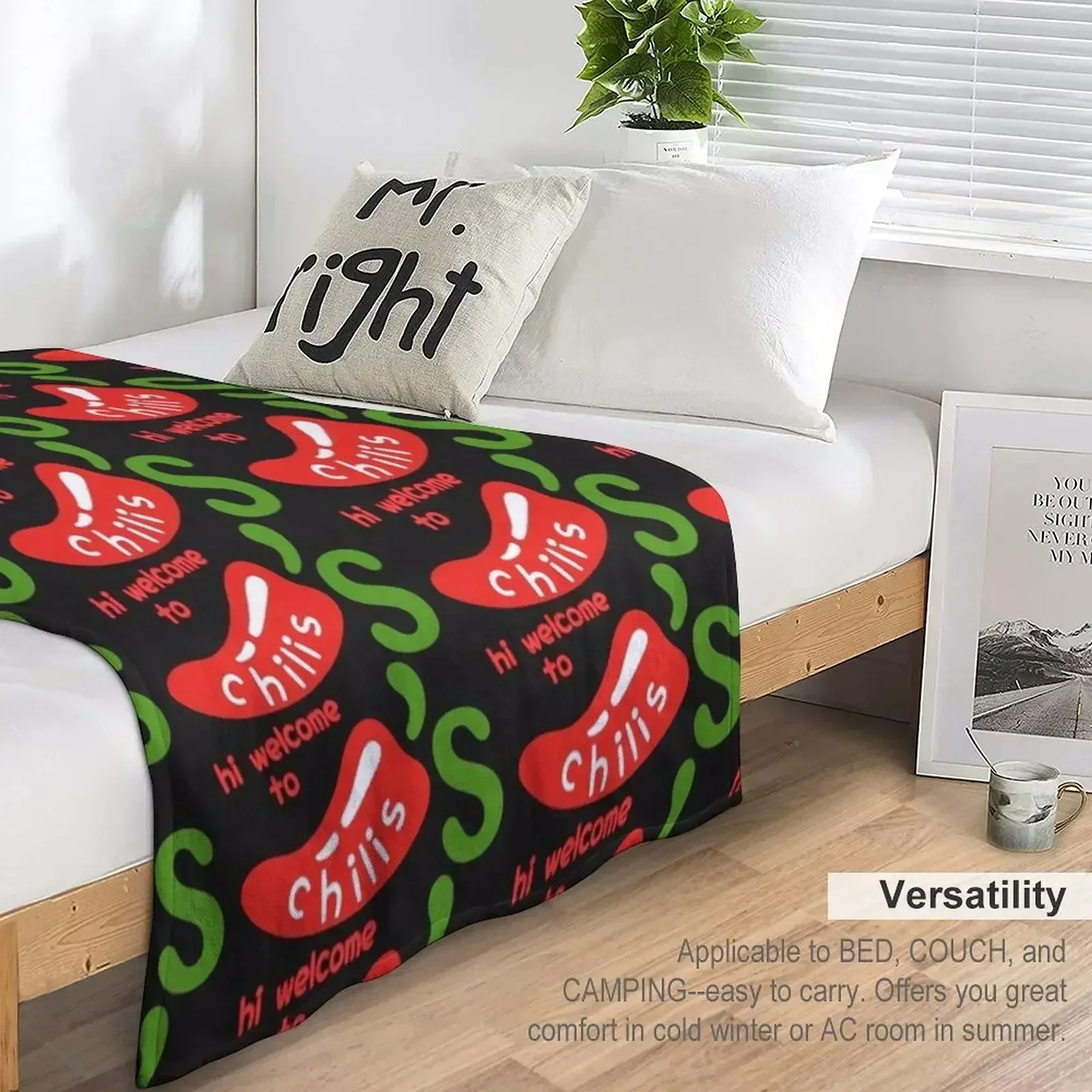 Привет Добро пожаловать в Чили. Плед для дивана. Одеяла Hairys.