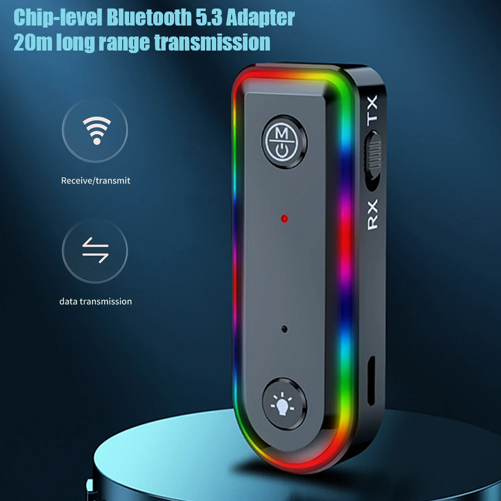 

3 в 1 приемник-передатчик Bluetooth 5,3 с разъемом 3,5 мм