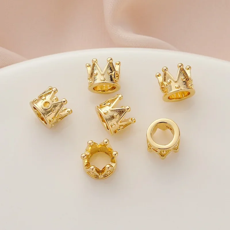 Ожерелье ручной работы с бисером браслет позолоченная медь серебро полированная