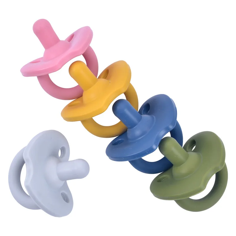 

1PCS Baby Silicone Pacifier Food Grade Care Product Soft Baby Nipple Soother Pacifier Nursing Accessories Baby Products