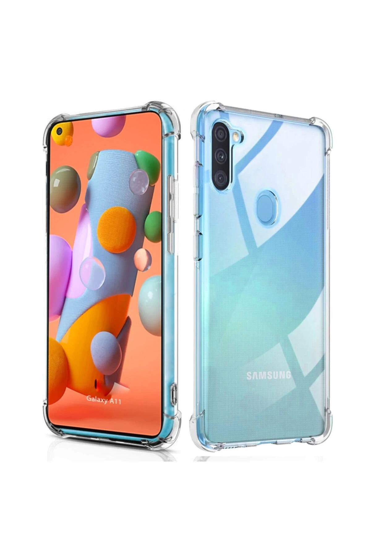

Прозрачный силиконовый чехол для Samsung Galaxy A11