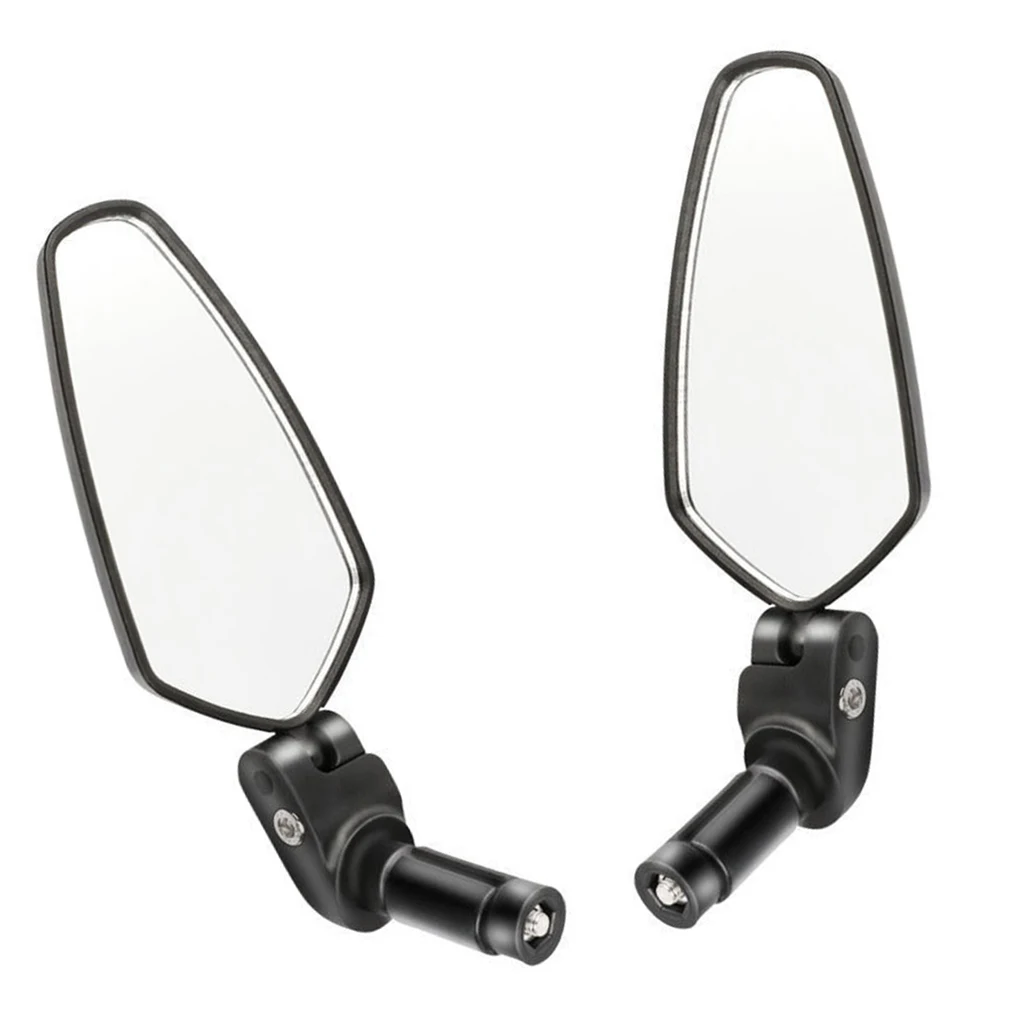 

2PCS Bike Mirror Adjustable Rearview Mirror Glass Mirrors Handlebars