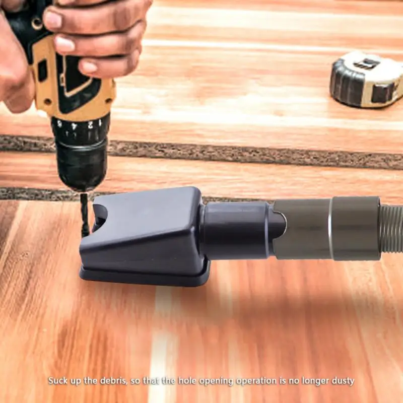 Vacuum Tube Hands-Free Dust Collector Guard Kit Universial Electric Drill Woodworking Protective Cover Tool Dropshinpping | Инструменты