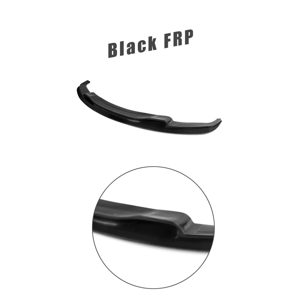 

Черная губа из углеродного волокна / FRP для BMW 3 серии F30 F31 320i 328i 335i M Sport 2012-2017 Передний бампер, спойлер, разделители подбородка