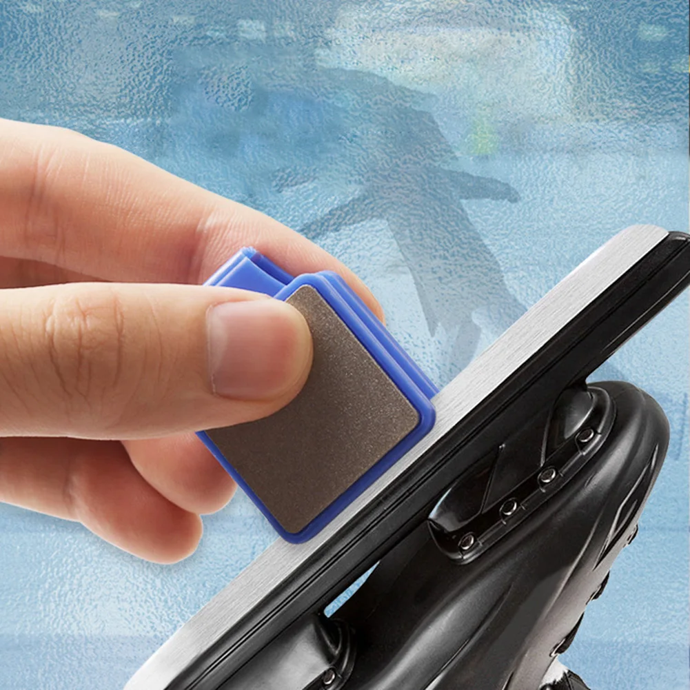 

For Sharpening The Blades Of Curved Figure Skates Blade Sharpener Sharpener 1pc 80*27mm Maintainance Brand New