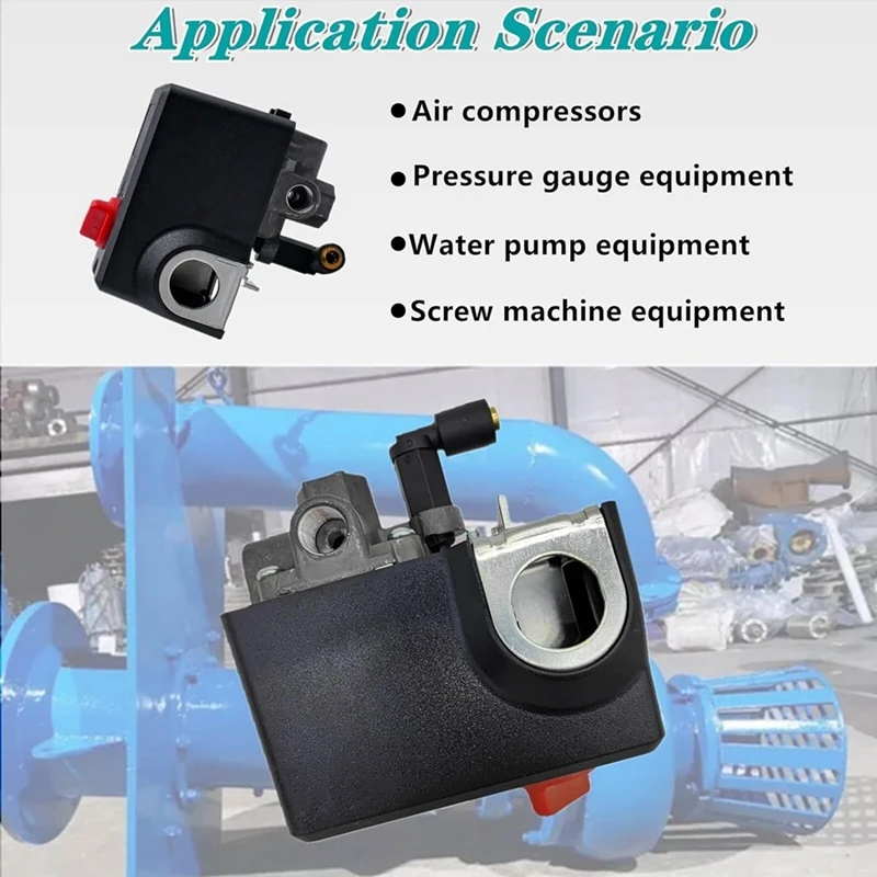 Модернизированный переключатель давления замена для Condor MDR 11/11 EA 26 А 120–155 фунтов