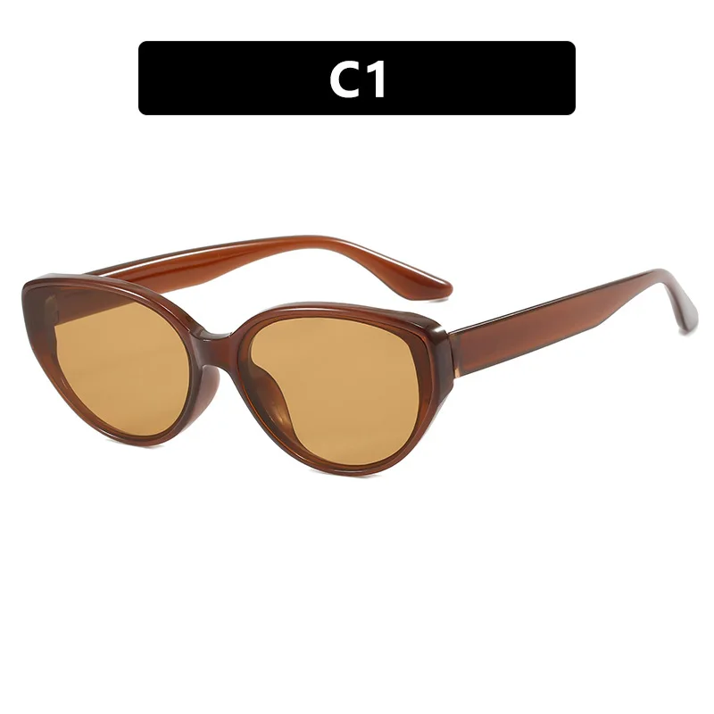 Роскошные дизайнерские солнцезащитные очки женские кошачий глаз маленькие с