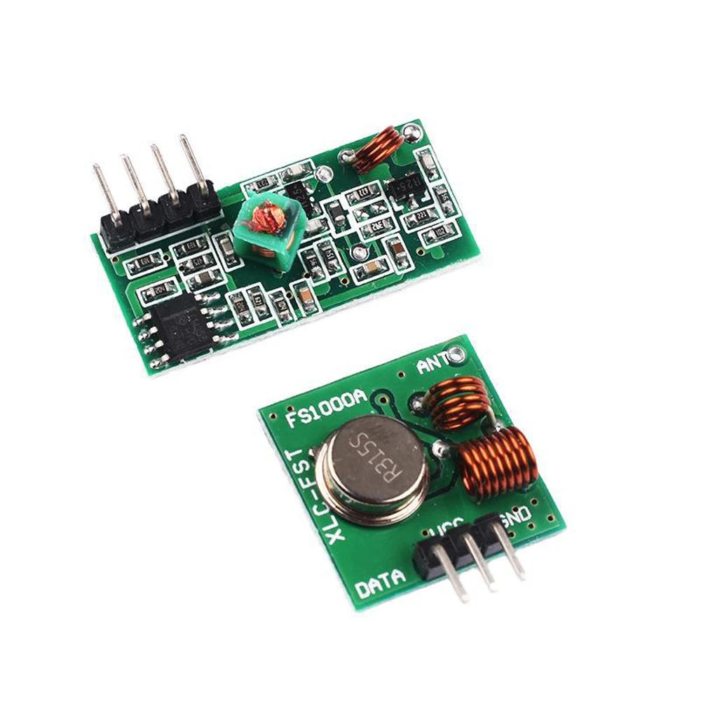 

315Mhz / 433Mhz Rf Transmitter And Receiver Module Link Kit For Arduino/arm/mcu Wl Diy 315mhz/433mhz Wireless