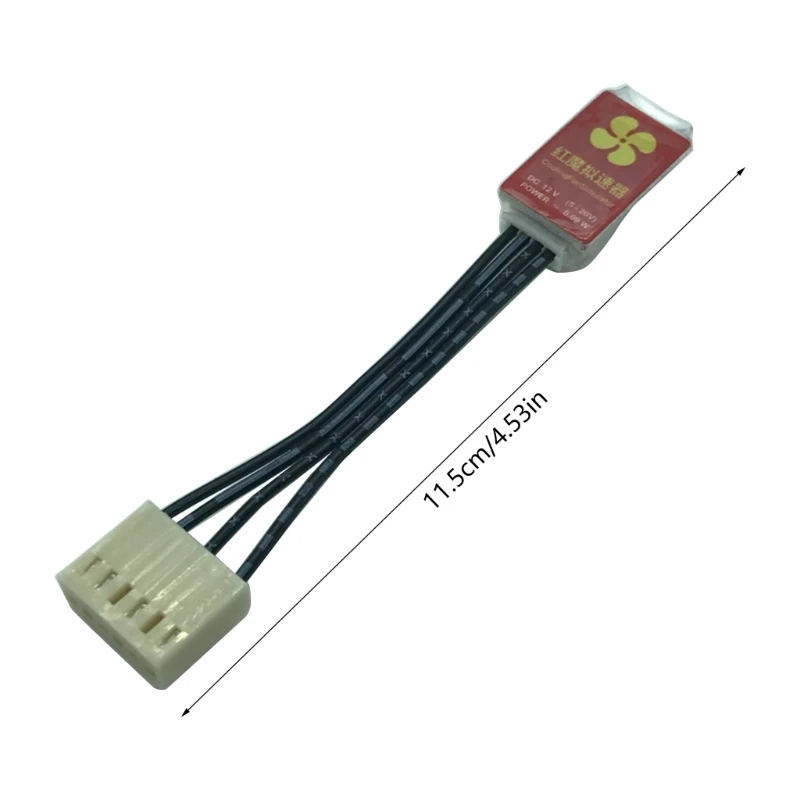 6 контактов 12 В ШИМ RED DEVIL симулятор вентилятора/спуфер/удаление для WhatsMiner M21S M31S