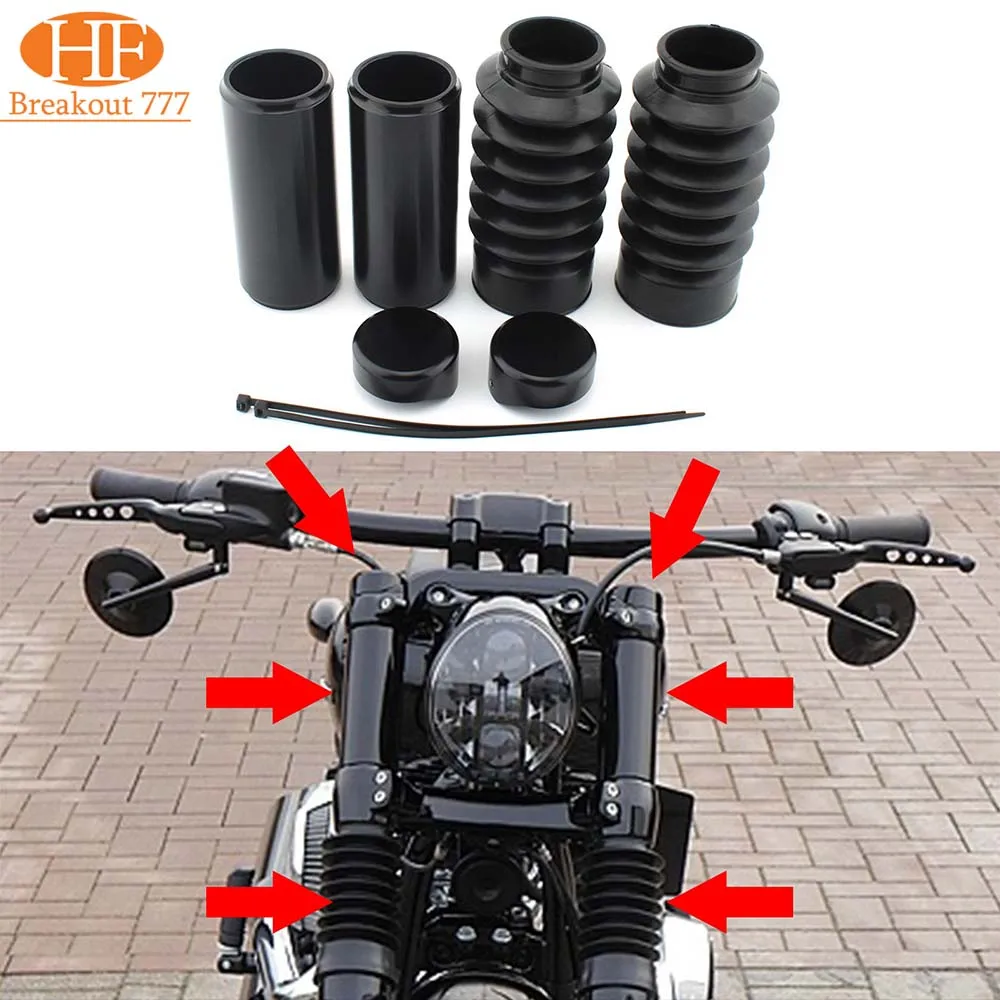 Передняя верхняя нижняя крышка вилки мотоцикла амортизатор пылезащитный чехол