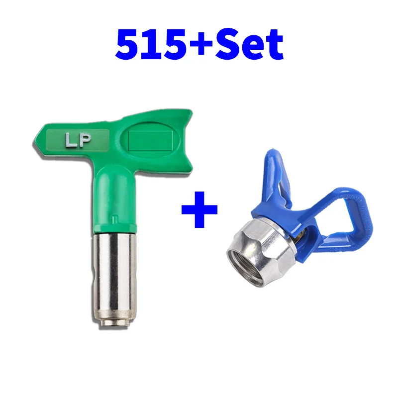 Комплект наконечников для безвоздушного распылителя краски, 1-6 серий, низкое давление, 7/8 насадок