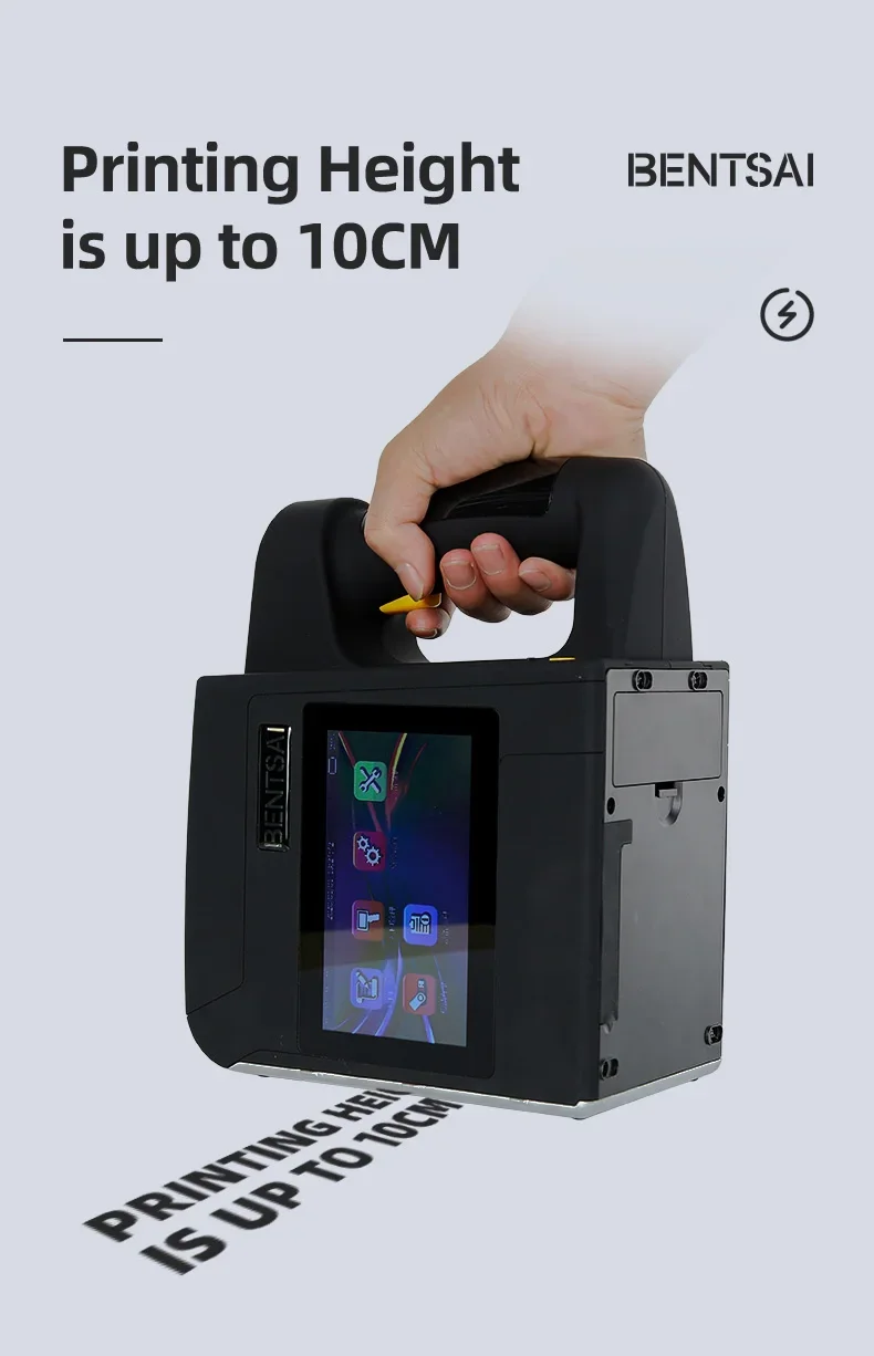 Ручной струйный принтер Bentsai B80 для картона крафт-бумаги без покрытия SBS и