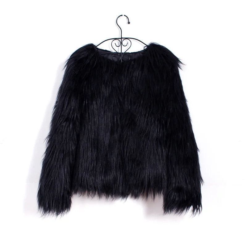 Warm Faux Fur Jacket Y2k Feather Cropped Jacket 90s Retro Cropped Coat Sweet Trend Cardigan Fashion Winter Jacket Women Autumn