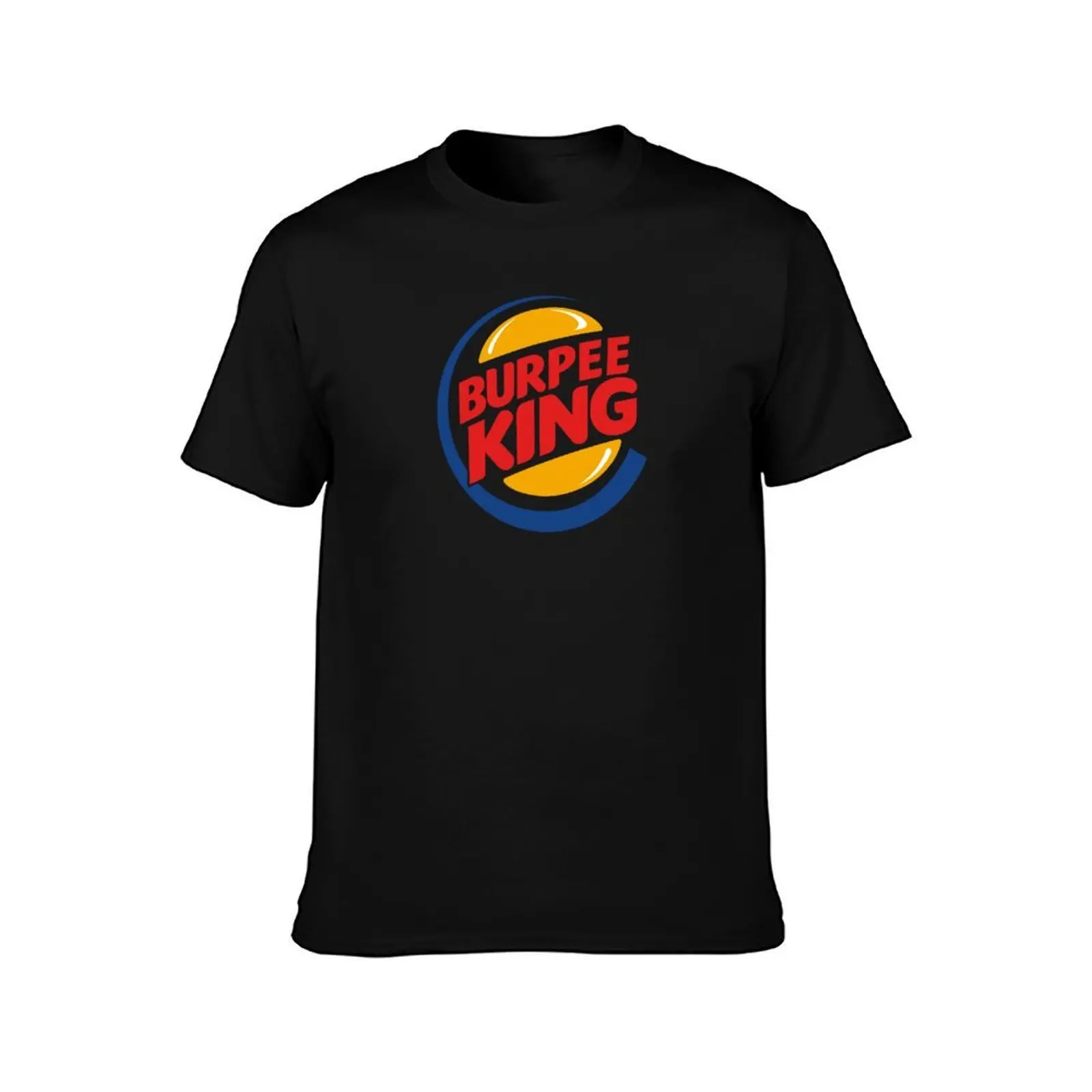 Фото Футболка Burpee King большого размера с коротким рукавом, повседневная футболка. №2