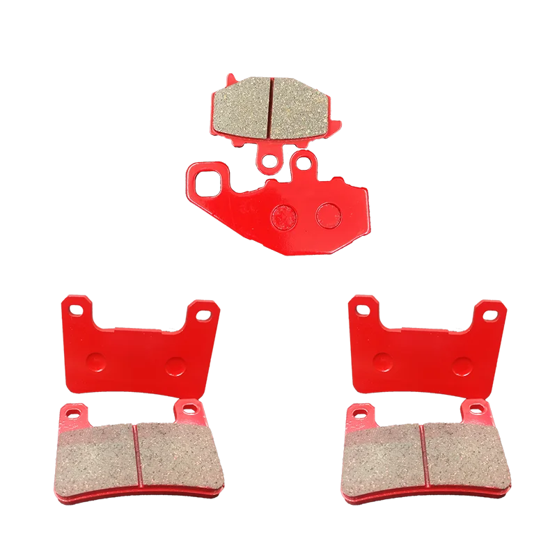 Комплект передних и задних тормозных колодок мотоцикла для KAWASAKI Z1000 ZR1000 Ninja 1000 ABS