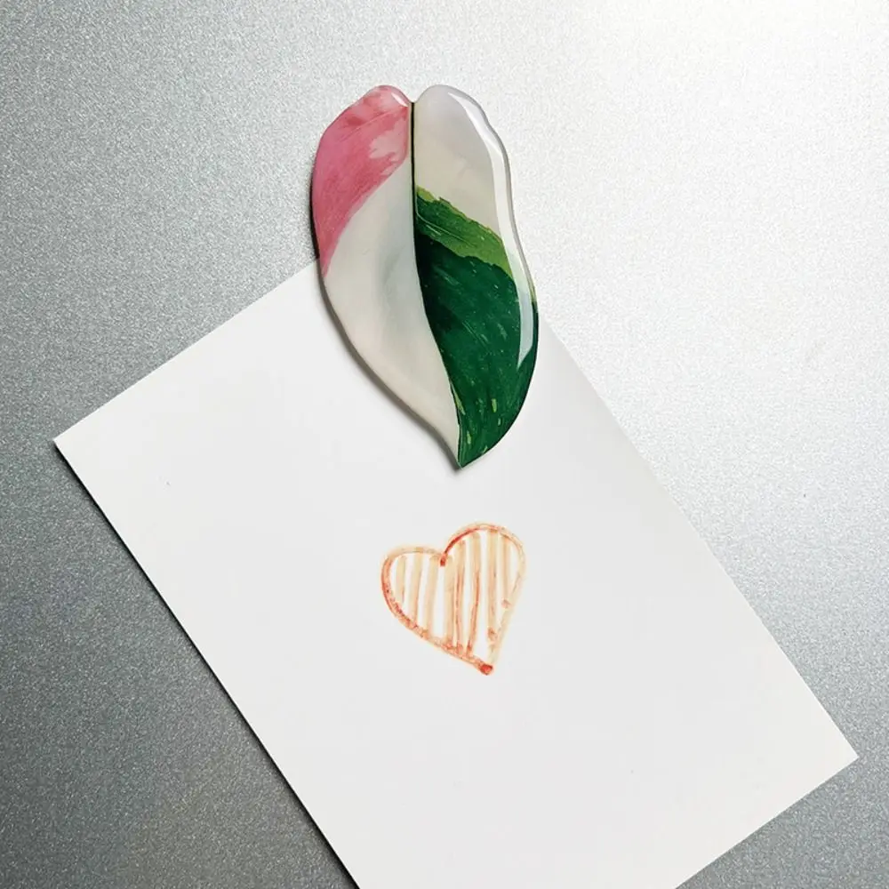 

Популярные растительные листья, акриловые магниты для холодильника, искусственная акриловая имитация зеленых листьев