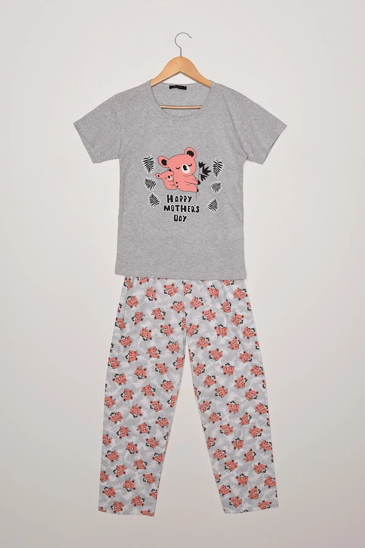 

Trendyol Printed Knitted Pajamas Set THMSS21PT1283